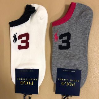 ポロラルフローレン(POLO RALPH LAUREN)の限定品　新作新品　女性　ポロラルフローレン　ショートソックス2足　日本製送料無料(ソックス)