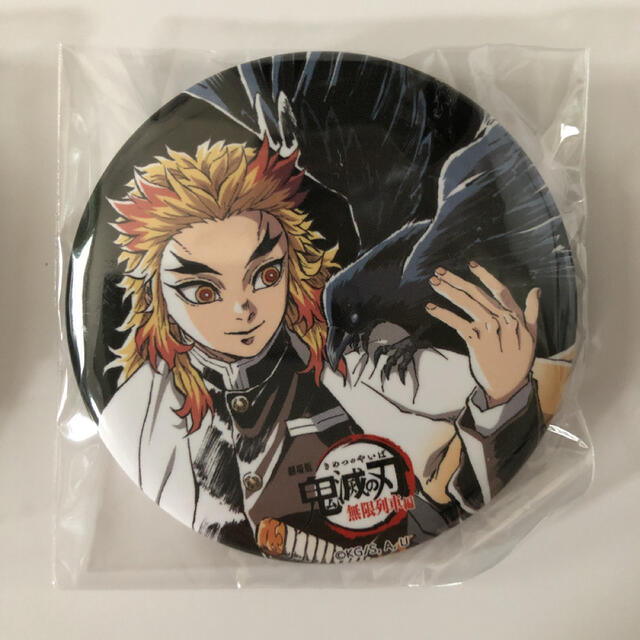 鬼滅の刃 エアコミケ3 缶バッジ 無限列車編 煉獄杏寿郎 エンタメ/ホビーのアニメグッズ(バッジ/ピンバッジ)の商品写真