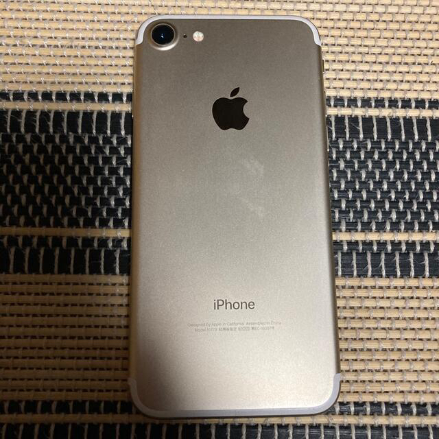 iphone7 gb ゴールド［simロック解除］