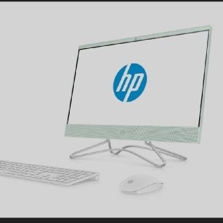 ヒューレットパッカード(HP)のやまと様専用　HP All-in-One 2 Core i5　ミントグリーン(デスクトップ型PC)