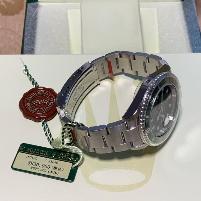 ROLEX(ロレックス)のマッキー様専用　ロレックスサブマリーナ　16610LV デッドストック　未使用品 メンズの時計(腕時計(アナログ))の商品写真