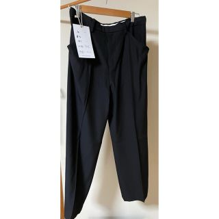 サンシー(SUNSEA)の9/24まで出品！SUNSEA 19ss STRAIGHT PANTS ブラック(スラックス)