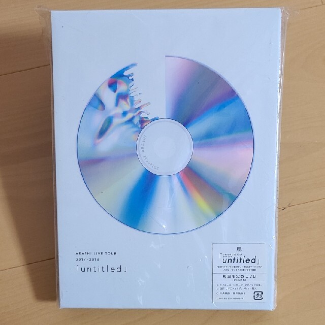 ARASHI　LIVE　TOUR　2017-2018「untitled」（初回限 エンタメ/ホビーのDVD/ブルーレイ(ミュージック)の商品写真