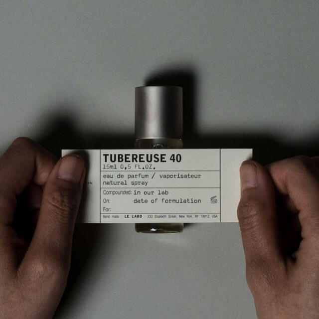 新品 LE LABO ル ラボ TUBEREUSE 40 100ML