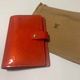 ルイヴィトン(LOUIS VUITTON)の【新品未使用箱入】LOUIS VUITTON 手帳カバールージュ レッド(その他)