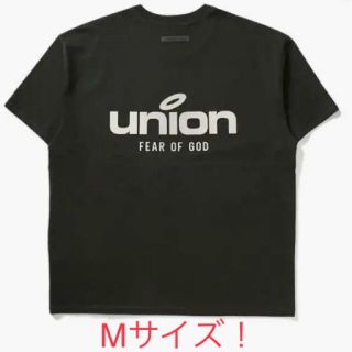 フィアオブゴッド(FEAR OF GOD)のMサイズ！FEAR OF GOD✖️UNION Tシャツ(Tシャツ/カットソー(半袖/袖なし))