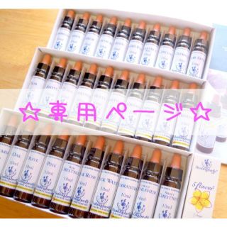 ニールズヤード(NEAL'S YARD)のまつ様専用ペ★ヒーリングハーブス社★バッチフラワー10ml(その他)