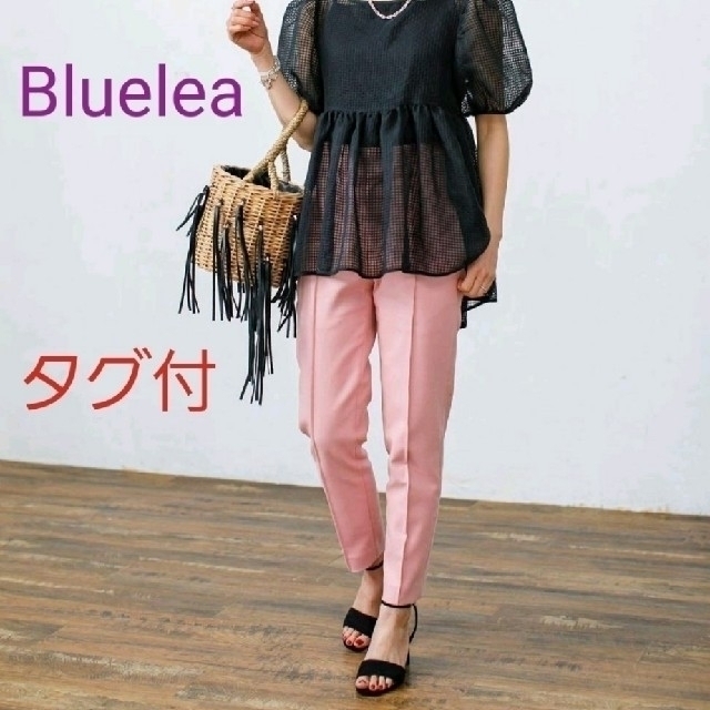 R様専用出品 タグ付き 未使用 Bluelea テーパードパンツ ピンク