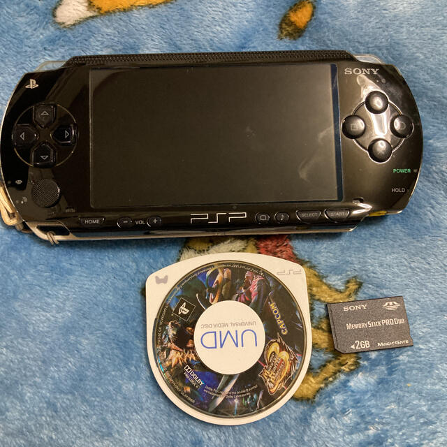 PSP1000本体 充電ケーブル 2GBメモリースティック