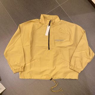 フィアオブゴッド(FEAR OF GOD)のFOG ESSENTIALS エッセンシャルズ　ハーフジップ　ジャケット　L (ナイロンジャケット)