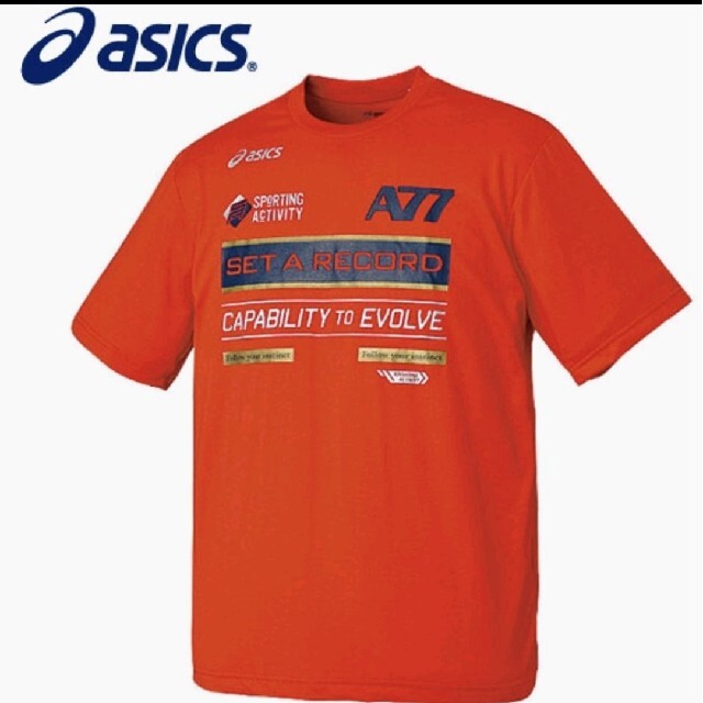 asics(アシックス)のアシックス A77 半袖Ｔシャツ Ｓ 新品 未使用 水通しのみ スポーツ/アウトドアのサッカー/フットサル(ウェア)の商品写真