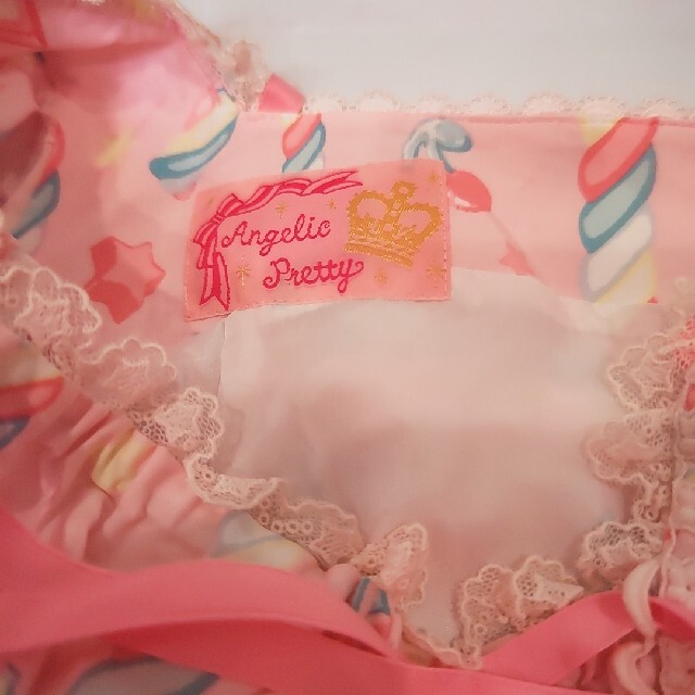 Angelic Pretty(アンジェリックプリティー)のアンジェリックプリティ初版、初期布ラベル付き新品ワンピース レディースのワンピース(ひざ丈ワンピース)の商品写真