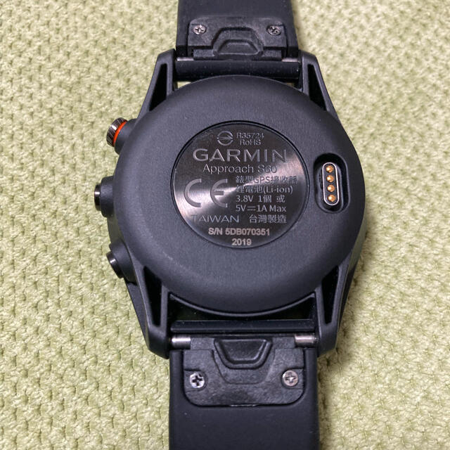 GARMIN(ガーミン)の再値下げ 極美品ガーミンアプローチS60 セラミック ゴルフウォッチGPS腕時計 スポーツ/アウトドアのゴルフ(その他)の商品写真