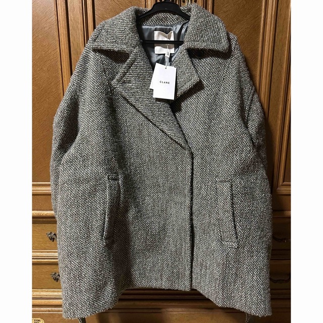 CLANE   クラネ CLANE MIX LOOP TWEED BOX COAT コート 新品の通販 by