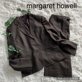 マーガレットハウエル(MARGARET HOWELL)のマーガレットハウエル　margaret howell スカートセットアップ(スーツ)