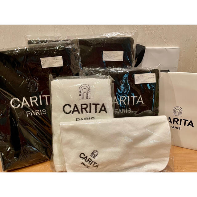 CARITA(カリタ)の【新品】CARITA バスタオル他 5点セット インテリア/住まい/日用品の日用品/生活雑貨/旅行(タオル/バス用品)の商品写真