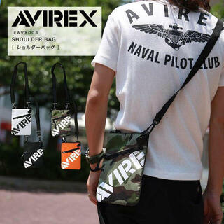 アヴィレックス(AVIREX)の赤字 サコッシュ ショルダーバッグ AVX003 AVIREX アヴィレックス(ショルダーバッグ)