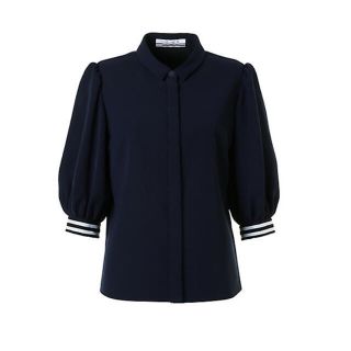 バーニーズニューヨーク(BARNEYS NEW YORK)のボーダーズアットバルコニー　シャツブラウス(シャツ/ブラウス(半袖/袖なし))