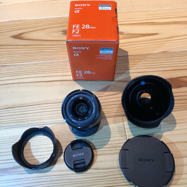 SEL28F20 & fisheye converter