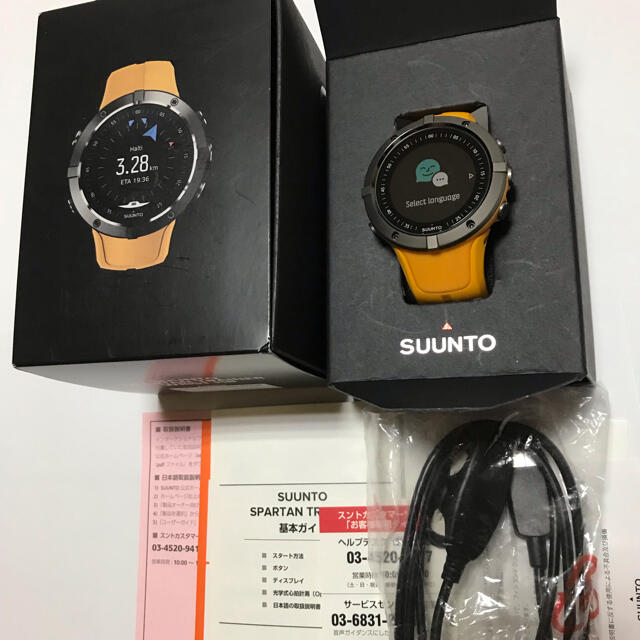 スント SUUNTO SPARTAN TRAINER WRIST HR アンバー 1