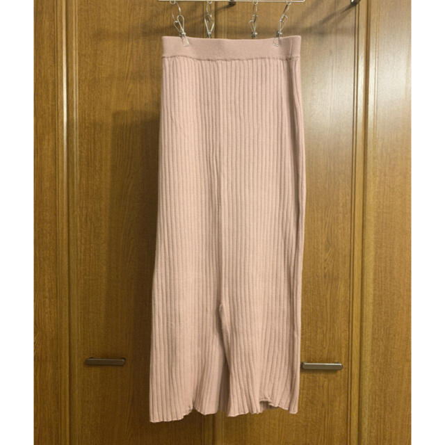 GU(ジーユー)のcan様☺︎ GU リブニットスカート　XS レディースのスカート(ロングスカート)の商品写真