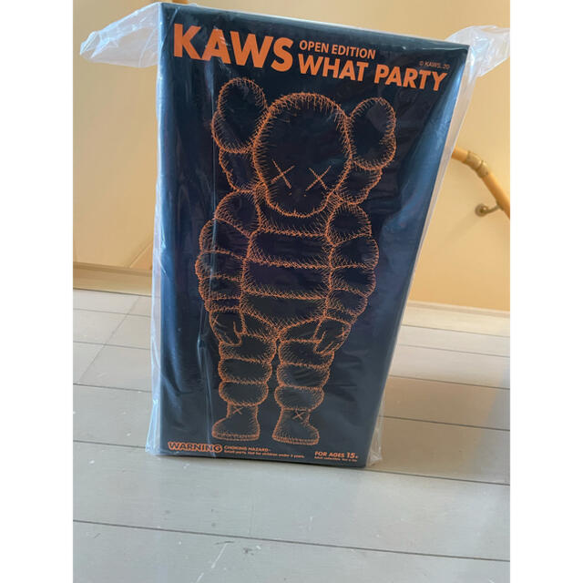 商品名KAWS What Party Figure ORANGE オレンジ　限定品