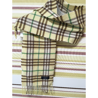 バーバリー(BURBERRY)のBURBERRY カシミアマフラー(マフラー/ショール)