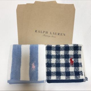 ラルフローレン(Ralph Lauren)のギフトに♪ラルフローレン タオルハンカチ(ハンカチ/ポケットチーフ)