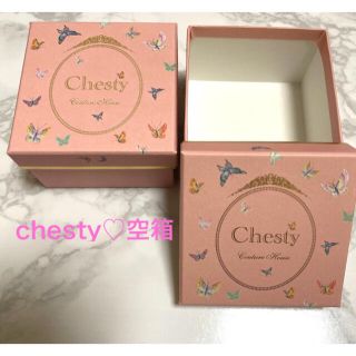 チェスティ(Chesty)のchesty 空箱　2個セット(小物入れ)