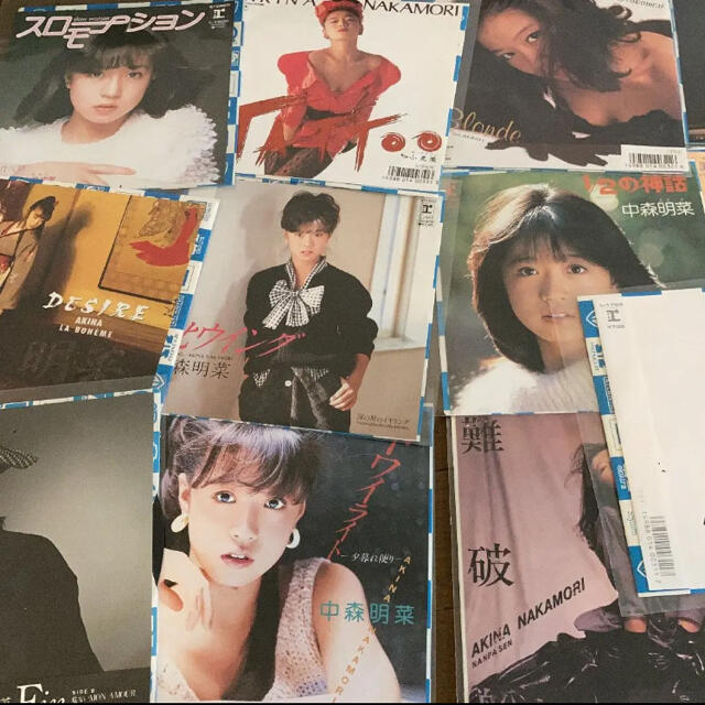 中森明菜　レコード　22枚　セット