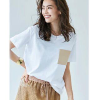 ドゥーズィエムクラス(DEUXIEME CLASSE)のBEIGE, ベイジ　Tシャツ　(Tシャツ(半袖/袖なし))