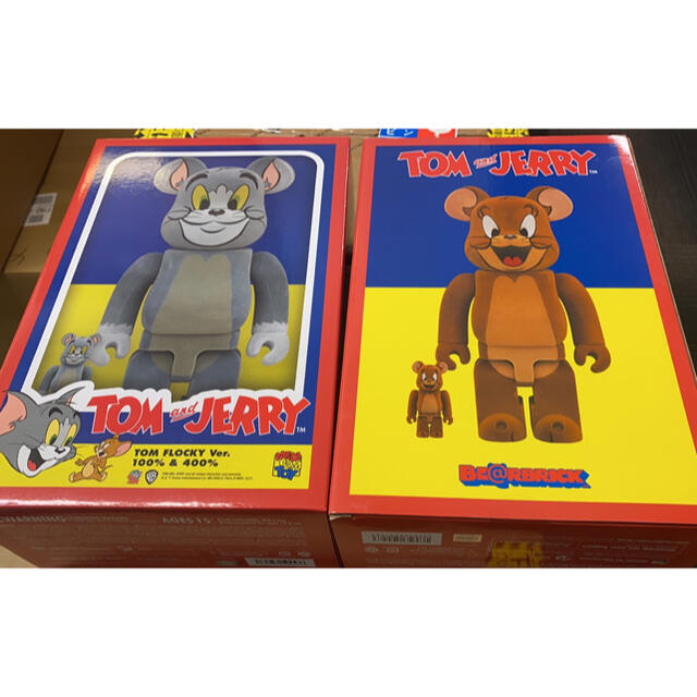 MEDICOM TOY - BE@RBRICK TOM AND JERRYフロッキー Ver100％&400の通販