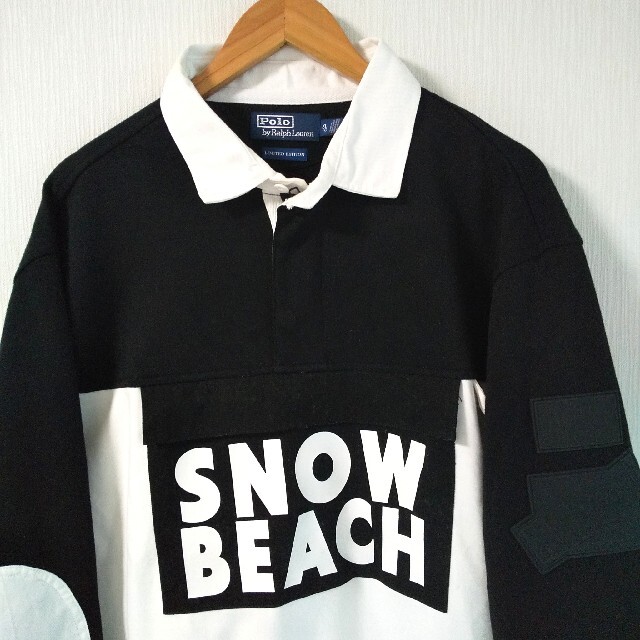 POLO RALPH LAUREN(ポロラルフローレン)の美品！SNOW beach スノービーチ POLO スウェット XL メンズのトップス(スウェット)の商品写真