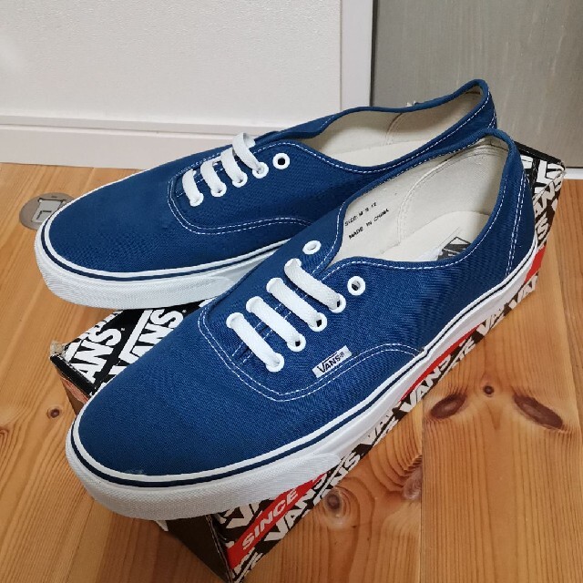 VANS - 【早い者勝ち値引きUSED美品】VANS Authentic ネイビー30cmの