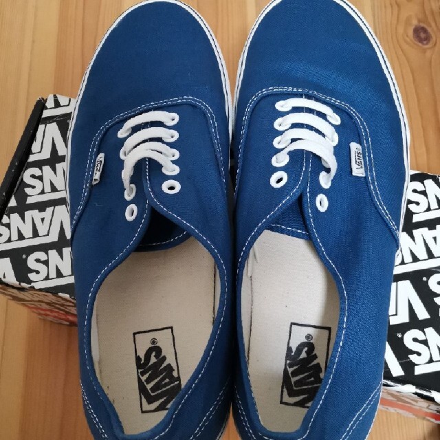 【早い者勝ち値引きUSED美品】VANS Authentic ネイビー30cm