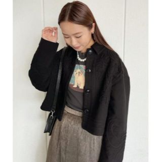 マウジー(moussy)のMOUSSY   CORD EMBROIDERY ジャケット(Gジャン/デニムジャケット)