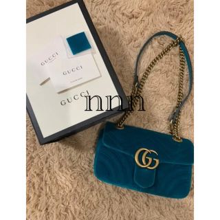 グッチ(Gucci)の最終値下げ‼︎ 超美品ベルベットチェーンショルダーバック(ショルダーバッグ)