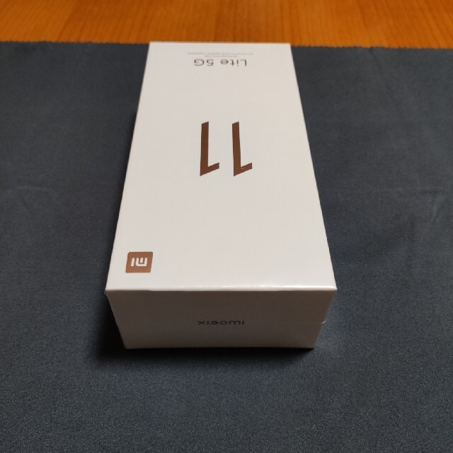 ANDROID(アンドロイド)の【新品・未使用】Xiaomi Mi 11 Lite 5G (ミントグリーン) スマホ/家電/カメラのスマートフォン/携帯電話(スマートフォン本体)の商品写真