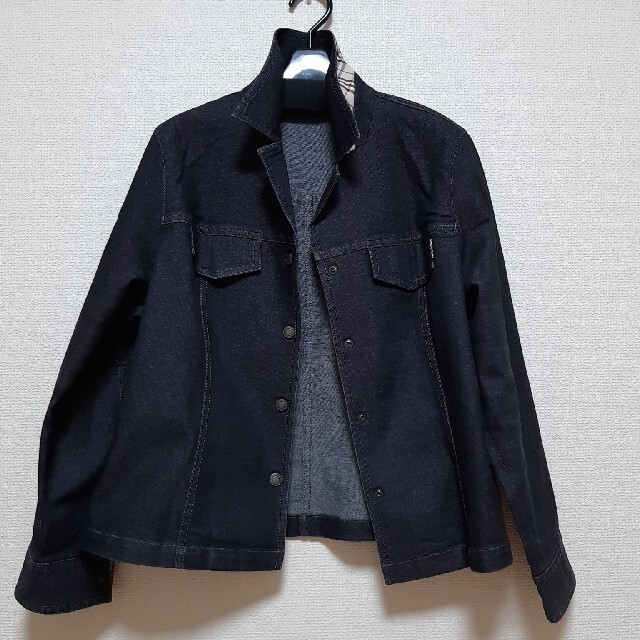 BURBERRY(バーバリー)のBURBERRY-London　デニム(ストレッチ)サイズ15(M～L)　値下げ レディースのジャケット/アウター(Gジャン/デニムジャケット)の商品写真