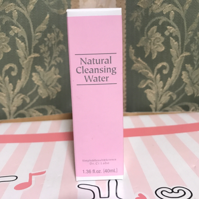 Dr.Ci Labo(ドクターシーラボ)の新品未開封 ドクターシーラボ ナチュラルクレンジングウォーター 40mL コスメ/美容のスキンケア/基礎化粧品(クレンジング/メイク落とし)の商品写真