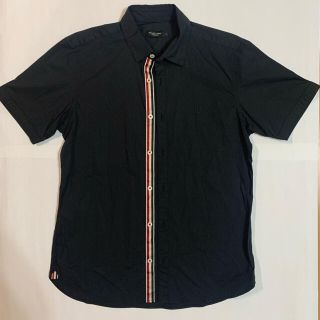 バーバリーブラックレーベル(BURBERRY BLACK LABEL)のBURBERRY BLACK LABEL 半袖シャツ　黒(シャツ)