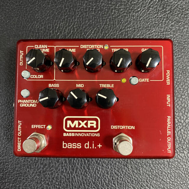 2022超人気 mxr ヴィンテージ半田改造 ikebe d.i.+ bass m80 ベース