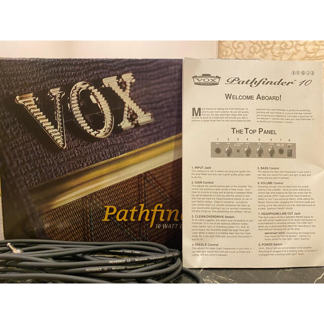 VOX(ヴォックス)のらら様専用　VOX pathfinder 10 楽器のギター(ギターアンプ)の商品写真