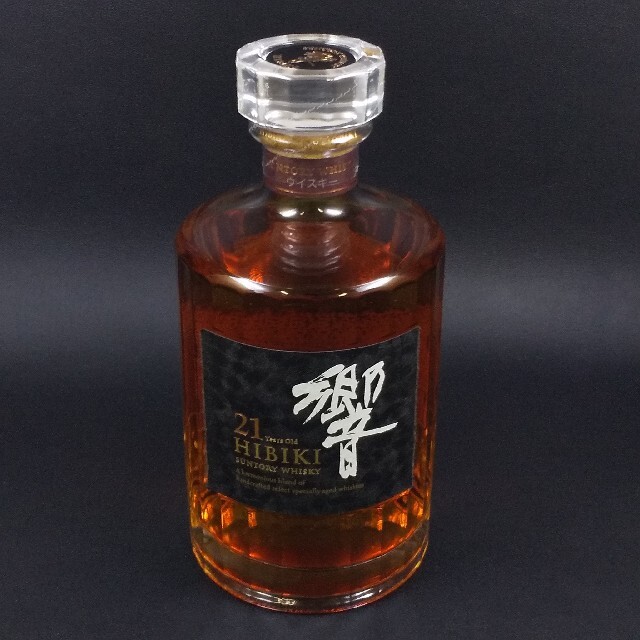 お気に入り】 サントリー - 容量700ml 21年 響 ウイスキー 【新品未