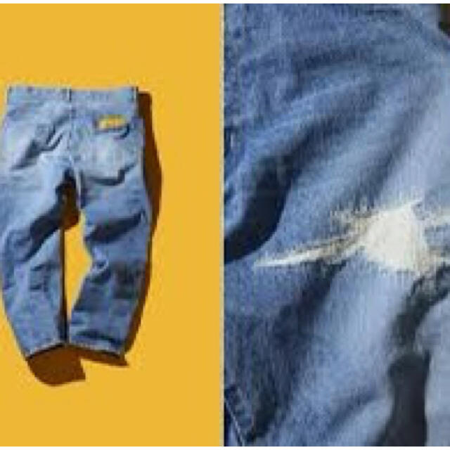 Supreme(シュプリーム)のUNION ORIGINAL “CRASHED DENIM JEAN” メンズのパンツ(デニム/ジーンズ)の商品写真