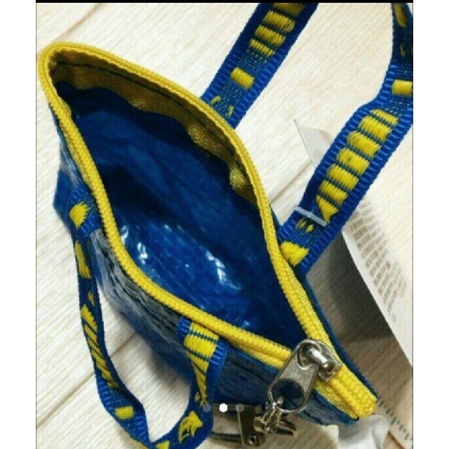 IKEA(イケア)のIKEA   青と黄色　ミニバッグ♪イケア　クノーリグ   新品 6個セット レディースのバッグ(エコバッグ)の商品写真