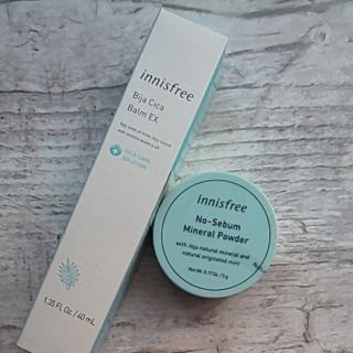 イニスフリー(Innisfree)のイニスフリーのビジャシカバームEXとパウダーのセット(美容液)