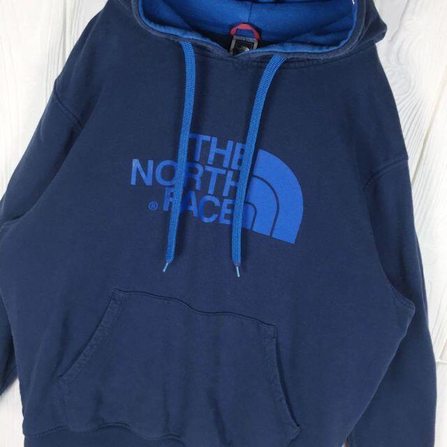 THE NORTH FACE(ザノースフェイス)のザノースフェイス パーカー ゆるだぼ ワンポイントデカロゴ プルオーバー 90s メンズのトップス(パーカー)の商品写真