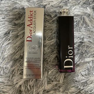 クリスチャンディオール(Christian Dior)のdior アディクトラッカースティック　748(口紅)