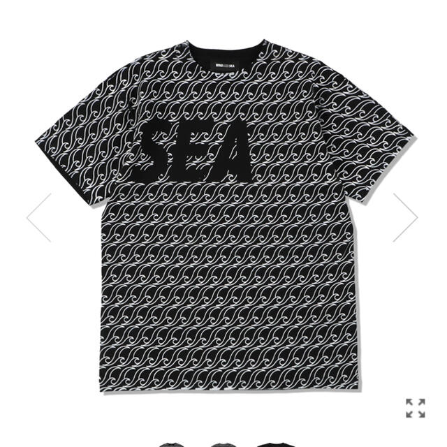 SEA(シー)のJUN MATSUI X WDS (PATTERN) T-SHIRT ＸＬサイズ メンズのトップス(Tシャツ/カットソー(半袖/袖なし))の商品写真